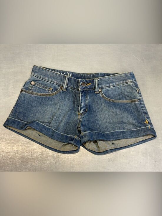 Hurley Pants - Hurley Women's Dark Blue Denim Jean Shorts